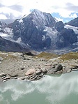 A Knigspitze (3851 m) a teraszrl