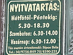 Nyitvatart�s