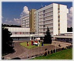 A kórház főépülete.