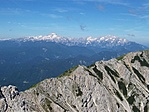 Kilátás fentről: Júliai-Alpok