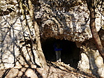 A barlang bejárat
