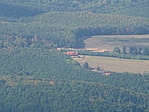 A vendégház a Kékes-tetőről