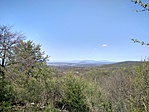 Hajszabama tető panoráma Tatabánya, Gerecse felé